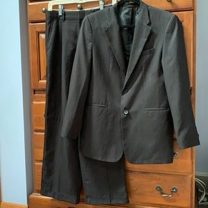 Boy’s Black Pinstripe Suit size 18regular